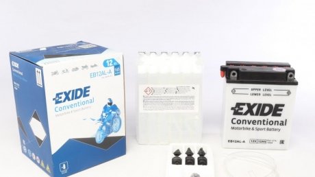 EB12AL-A EXIDE Стартерна батарея (акумулятор) EXIDE EB12AL-A