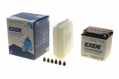 EB30L-B EXIDE Стартерна батарея (акумулятор) EXIDE EB30L-B