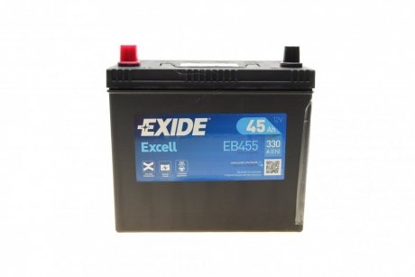 EB455 EXIDE Стартерна батарея (акумулятор) EXIDE EB455