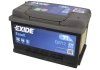 EB712 EXIDE Батарея акумуляторная Exide Excell 12В 71Ач 670А(EN) R+ EB712  (фото 1)