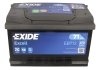 EB712 EXIDE Батарея акумуляторная Exide Excell 12В 71Ач 670А(EN) R+ EB712  (фото 3)