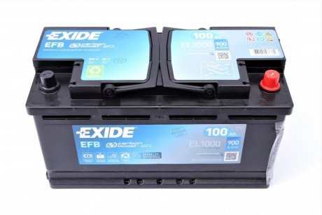 EL1000 EXIDE Стартерна батарея (акумулятор) EXIDE EL1000