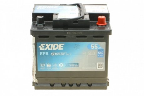 EL550 EXIDE Стартерна батарея (акумулятор) EXIDE EL550