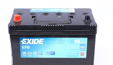 EL955 EXIDE Стартерна батарея (акумулятор) EXIDE EL955