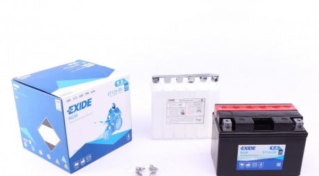 ET12A-BS EXIDE Стартерна батарея (акумулятор) EXIDE ET12A-BS