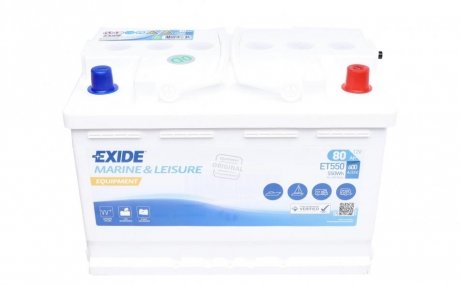 ET550 EXIDE Стартерна батарея (акумулятор) EXIDE ET550