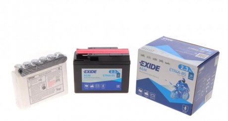 ETR4A-BS EXIDE Стартерна батарея (акумулятор) EXIDE ETR4A-BS