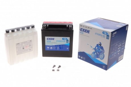 ETX20CH-BS EXIDE Стартерна батарея (акумулятор) EXIDE ETX20CH-BS