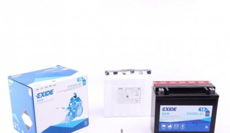 ETX20HL-BS EXIDE Стартерна батарея (акумулятор) EXIDE ETX20HL-BS