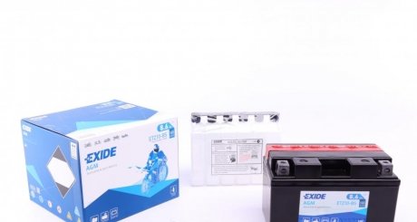 ETZ10-BS EXIDE Стартерна батарея (акумулятор) EXIDE ETZ10-BS