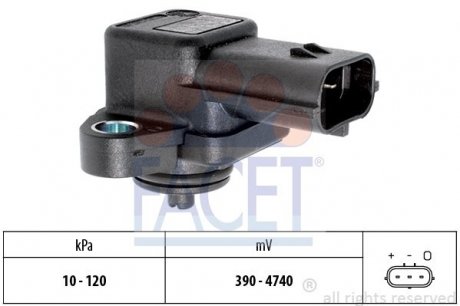 10.3042 FACET Датчик абсолютного тиску (Manifold Air Pressure Sensor, MAP sensor)