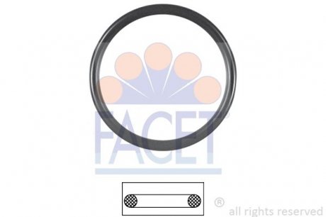 7.9653 FACET Уплотнительное кольцо термостата Skoda Roomster 1.2 (07-15) (7.9653) FACET