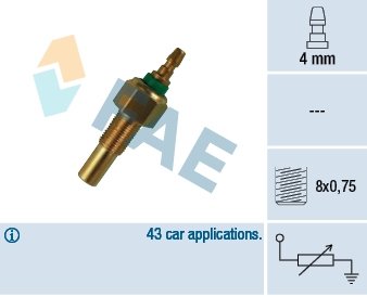 32170 FAE Датчик температуры. охлажд.жидкости