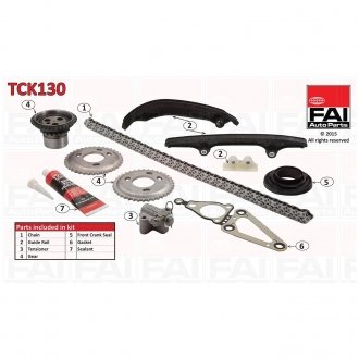 TCK130 FAI TCK130 FAI Цепь ГРМ, комплект