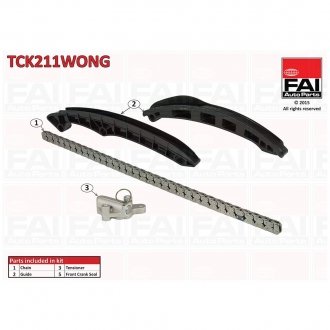 TCK211WONG FAI TCK211WONG FAI Цепь ГРМ, комплект