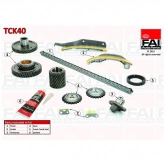 TCK40 FAI Комплект ланцюга ГРМ