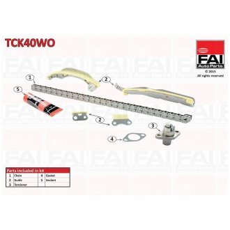 TCK40WO FAI Комплект ланцюга ГРМ
