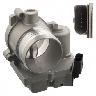 FEBI FORD патрубок дросельної заслонки Fiesta V,VI,Focus II 1.6TDCi 04- 104684