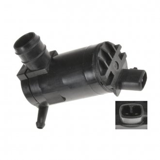FEBI DAEWOO Насос бачка омивача (до VIN -280440) Lanos LeganzaEvanda Nubira 109268
