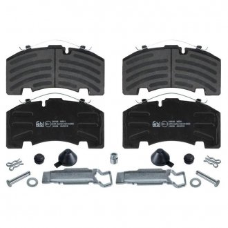 16608 FEBI BILSTEIN КМП гальмівних колодок