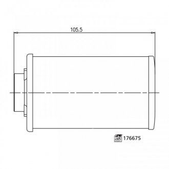 176675 FEBI BILSTEIN Фільтр АКПП BMW M3/M5 \'\'11-18