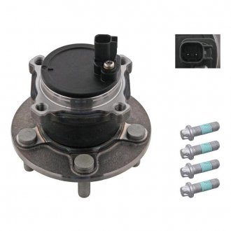 32598 FEBI BILSTEIN FEBI FORD К-кт підшипника з ступицею з датчик.обертів C-Max,Focus 03-
