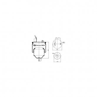 38509 FEBI BILSTEIN Пневмоподушка