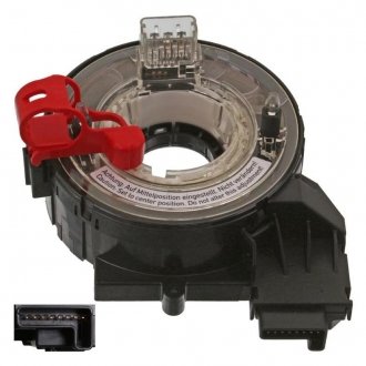 FEBI VW контактна група подушки безпеки Golf V Jetta III 46760