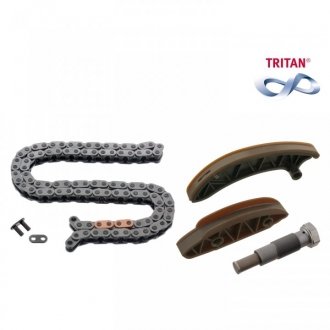 49210 FEBI BILSTEIN К-т приводу ГРМ MERCEDES "OM651" (->30953266 "4 in1) "10>> TRITAN® + замок