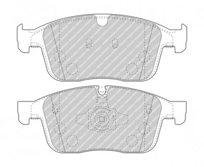 FDB4943 FERODO Колодки гальмівні дискові