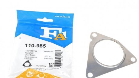 110-985 Fischer Automotive One (FA1) Прокладка глушителя Audi A4/A5/A6 2.0 TDI 07-15