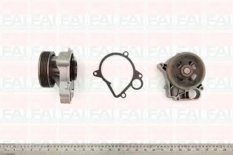 WP6231 Fischer Automotive One (FA1) Водяна помпа BMW 318/320 2.0d (E46) 98-