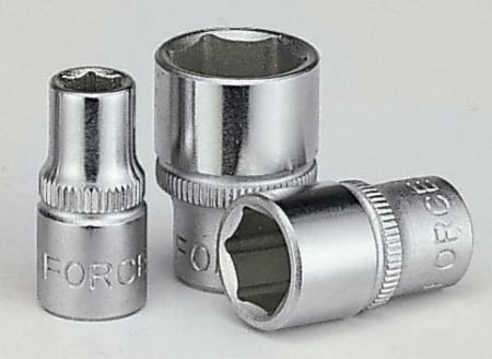 52508 FORCE Головка торцева 1/4" 8мм, 6гр