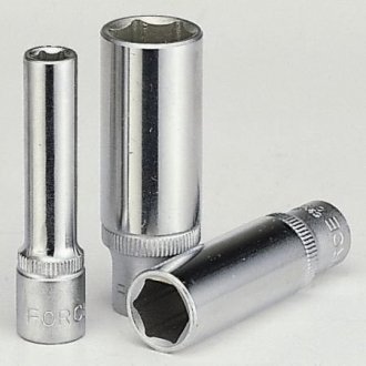 5255006 FORCE Головка подовжена 1/4" 6 мм