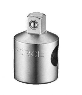 80622 FORCE Адаптер 1/4"х1/4" с отверстием