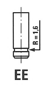 R4627/RCR FRECCIA Клапан IN Fiat 1.9TD/2.0TD 160A6/280A1 37.5X8X116.5 86-