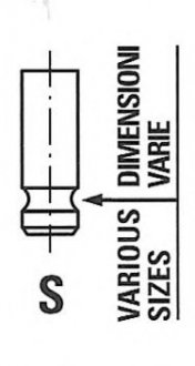 R6811/SNT FRECCIA Клапан IN HYUNDAI SONATA 2.0/2.4 08-15 JEEP COMPASS 2.0/2.4 06- DODGE JOURNEY 2.4 09-