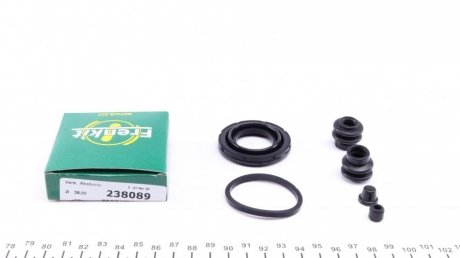 238089 FRENKIT Ремкомплект супорта (заднього) Nissan Leaf 10- (d=38mm) (Akebono) FRENKIT 238089