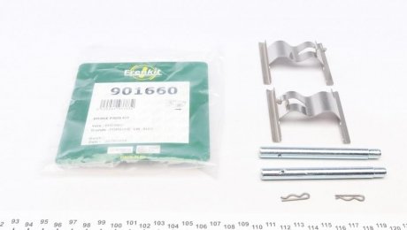 901660 FRENKIT Планка супорта (заднього) прижимна (к-кт) Audi Q7/VW Touareg 04-15 (Brembo) FRENKIT 901660