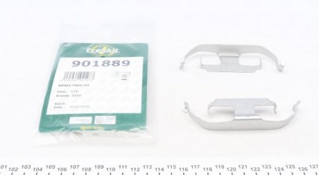 901889 FRENKIT Планка супорта (заднього) прижимна (к-кт) BMW 3 (F30/F80) 3.5 i/d 11- (Ate) FRENKIT 901889