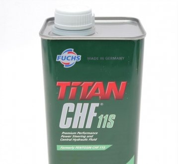 601429774 FUCHS Рідина гідравлічна Titan Pentosin CHF 11 S (1 Liter) FUCHS 601429774
