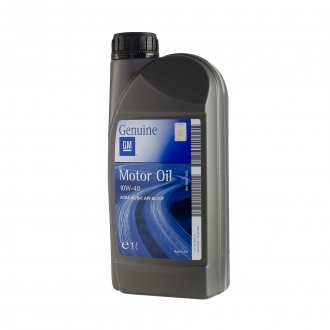 1942043 GM Олива моторна напівсинтетична General Motors "Motor Oil 10W-40", 1л