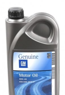 93165214 GM Масло моторное Semi Synthetic SAE 10W40 (2 Liter) GM 93165214