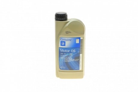 93165690 GM Олива моторна Dexos2 Longlife SAE 5W30 (1 Liter) GM 93165690