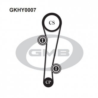 GKHY0007 GMB Ремонтный комплект для замены ремня газораспределительного механизма