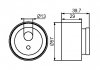 GT50510 GMB Ролик натяжной ремня ГРМ CITROEN JUMPER 94-/PEUGEOT 306/406 95-04 (выр-во GMB) (фото 4)