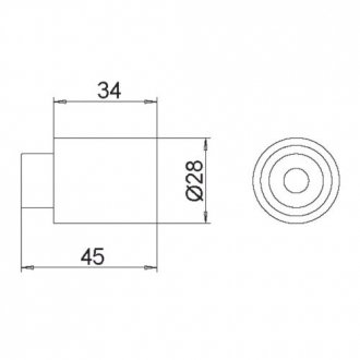 Напрямний ролик GT60410