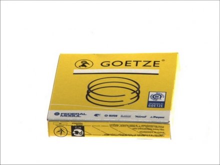 08-124800-00 GOETZE Комплект кілець поршневих з 3 шт.