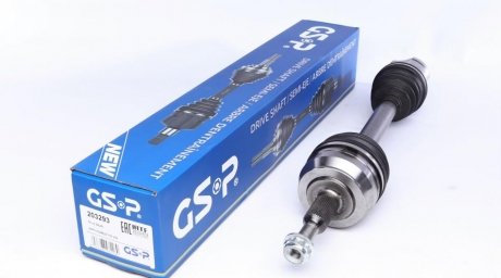 203293 GSP Піввісь VW T5 2.0 TDI 09-15 (L) (37x38x645) GSP 203293