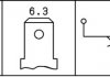 6ZL 003 259-481 HELLA Датчик давления масла 0,9 bar VW (серый) (фото 2)